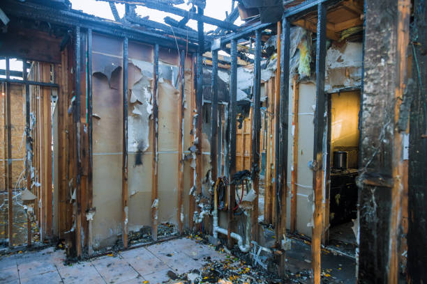 Professional Fire Damage Removal technician working in Aberdeen Proving Ground, MD